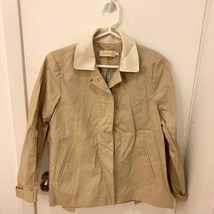 Tory Burch Leather Collar Jacket size 4